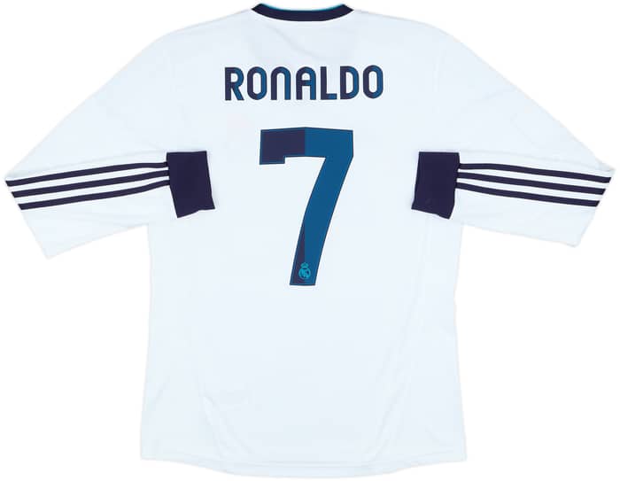 2012-13 Real Madrid Home L/S Shirt Ronaldo #7 - 7/10 - (M)