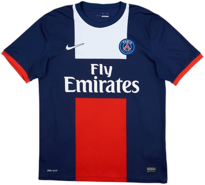2013-14 Paris Saint-Germain Home Shirt Ibrahimovic #10 - 6/10 - (M)