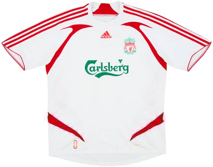 2007-08 Liverpool Away Shirt Gerrard #8 - 5/10 - (L)