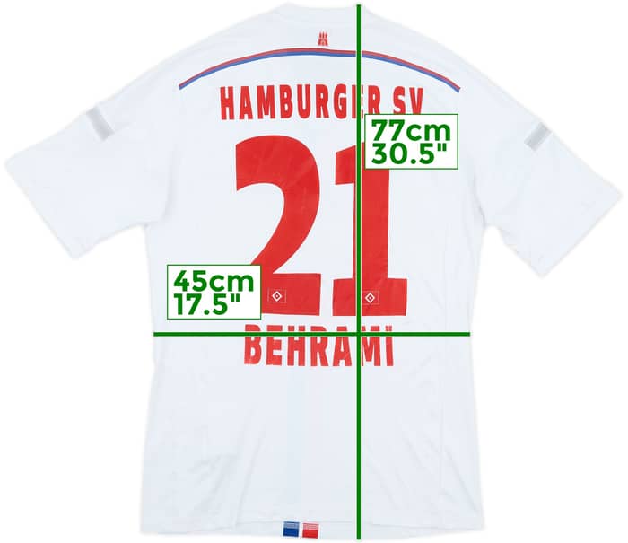 2014-15 Hamburg Home Shirt Behrami #21 - 7/10 - (M)