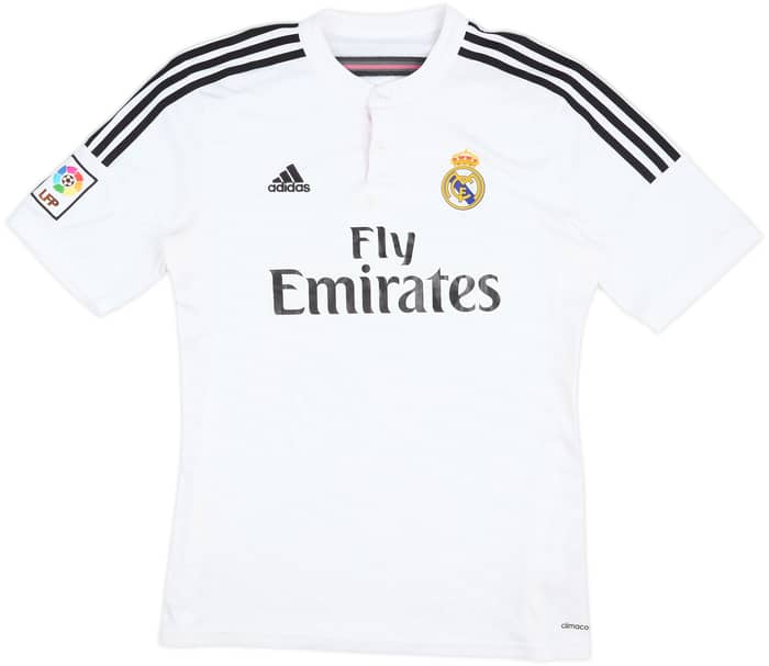 2014-15 Real Madrid Home Shirt James #10 - 7/10 - (L)