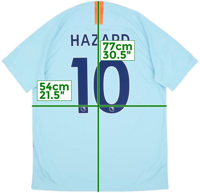 2018-19 Chelsea Third Shirt Hazard #10 - 9/10 - (L)