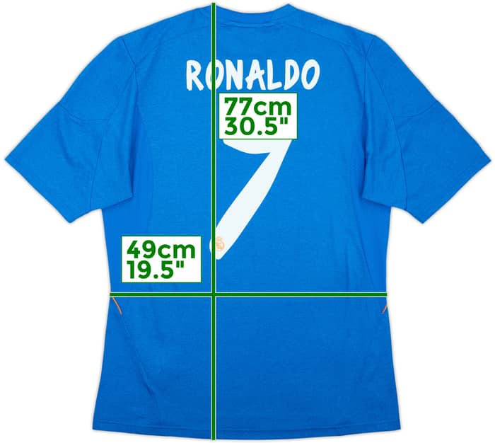 Camiseta de visitante del Real Madrid 2013-14 Ronaldo #7 - 8/10 - (M)