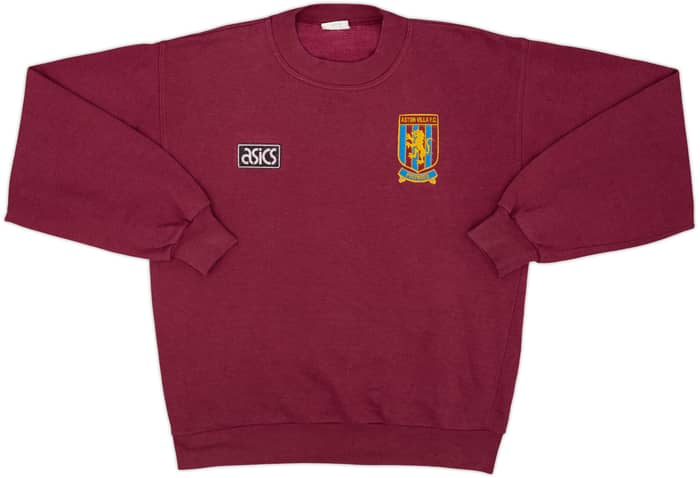 1993-95 Aston Villa Asics Sweat Top - 7/10 - (M)