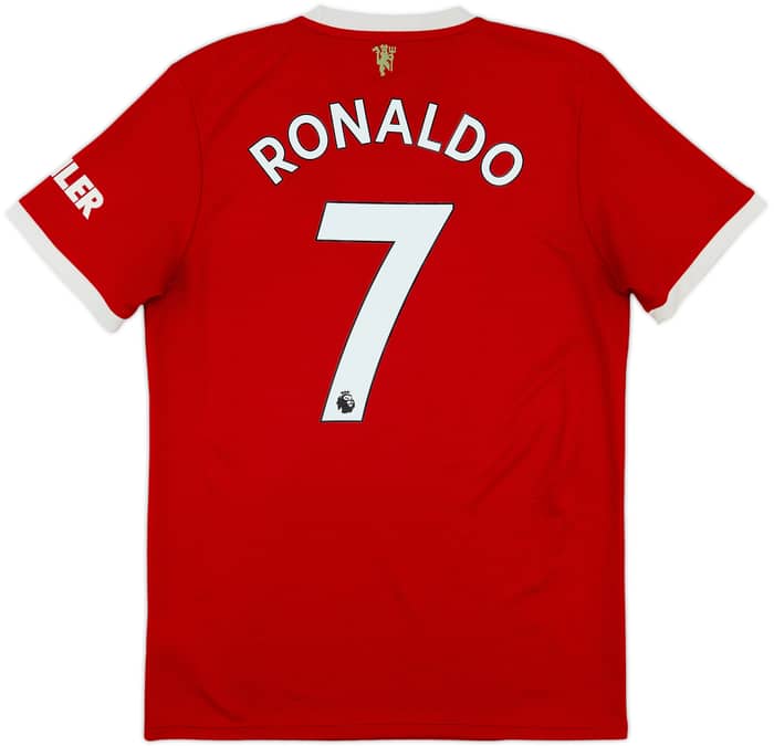 2021-22 Manchester United Home Shirt Ronaldo #7 - 7/10 - (M)