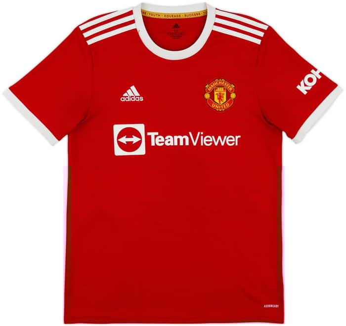 2021-22 Manchester United Home Shirt Ronaldo #7 - 7/10 - (M)