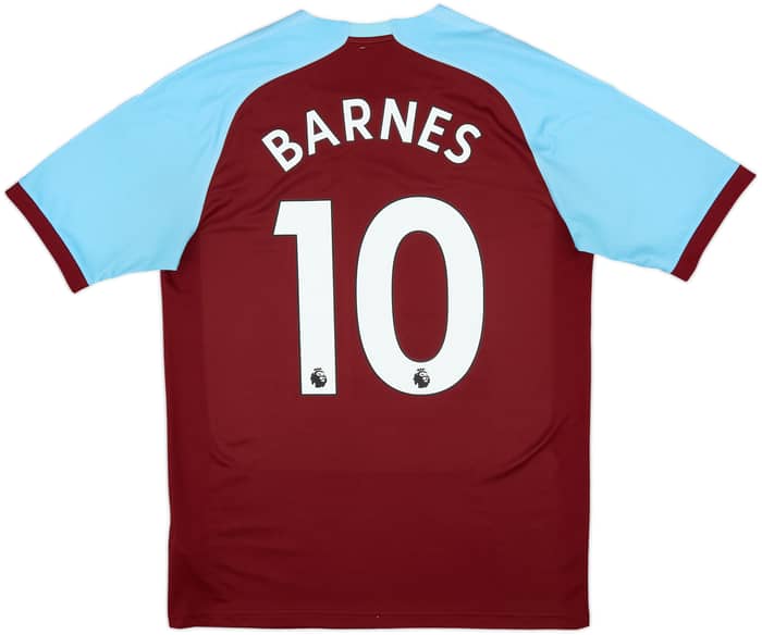 2018-19 Burnley Home Shirt Barnes #10 - 8/10 - (M)
