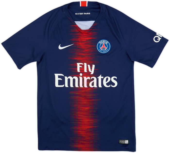2018-19 Paris Saint-Germain Home Shirt Mbappe #7 - 5/10 - (S)