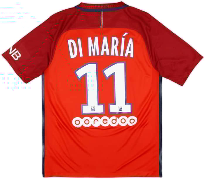 2016-17 Paris Saint-Germain Away Shirt Di Maria #11 - 8/10 - (S)