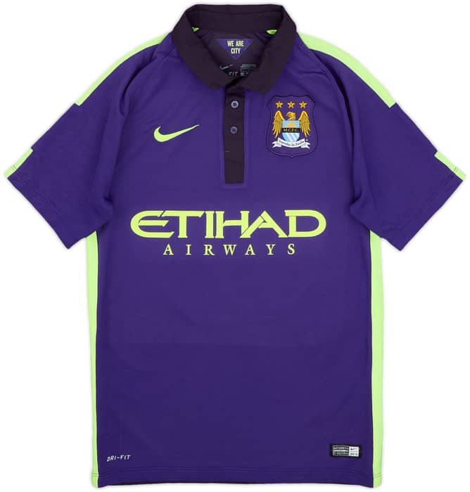 2014-15 Manchester City Third Shirt Silva #21 - 8/10 - (S)