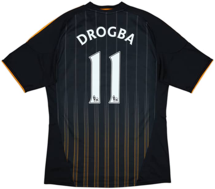 2010-11 Chelsea Away Shirt Drogba #11 - 10/10 - (L)