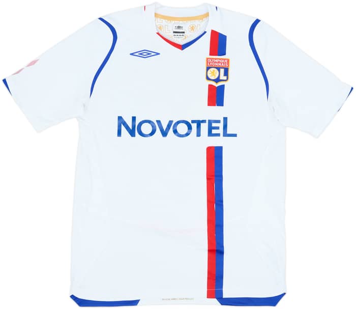 2008-09 Lyon Home Shirt Benzema #10 - 5/10 - (L)