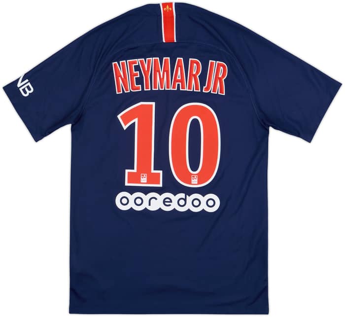 2018-19 Paris Saint-Germain Home Shirt Neymar Jr #10 - 9/10 - (S)