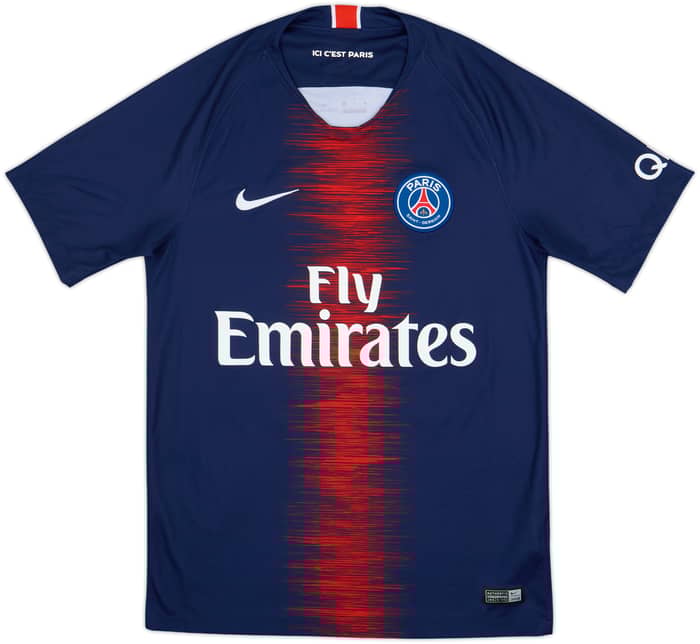 2018-19 Paris Saint-Germain Home Shirt Neymar Jr #10 - 9/10 - (S)