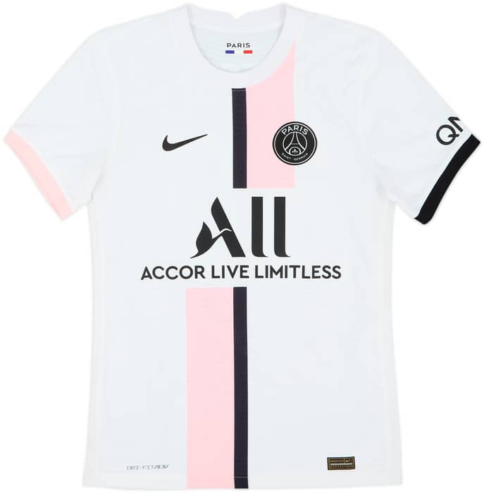 2021-22 Paris Saint-Germain Authentic Away Shirt Messi #30 - 10/10 - (S)