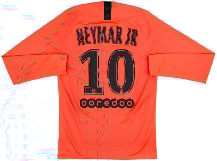 2019-20 Paris Saint-Germain Away L/S Shirt Neymar Jr #10 - 7/10 - (S)
