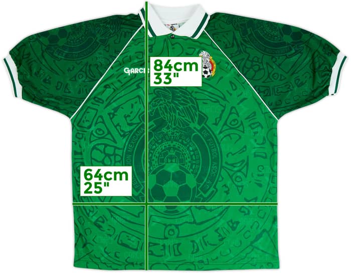 1999 Mexico Home Shirt - 8/10 - (XL)