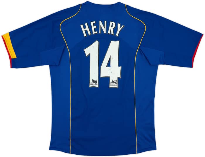 2004-06 Arsenal Away Shirt Henry #14 - 7/10 - (M)