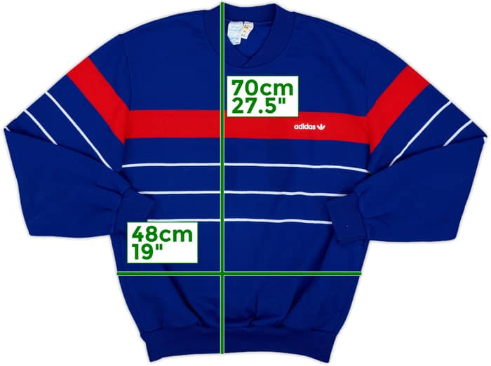 1984-86 France adidas Sweat Top - 8/10 - (L)
