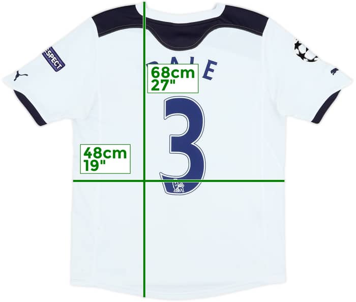 2010-11 Tottenham Home Shirt Bale #3 - 7/10 - (XL.Boys)