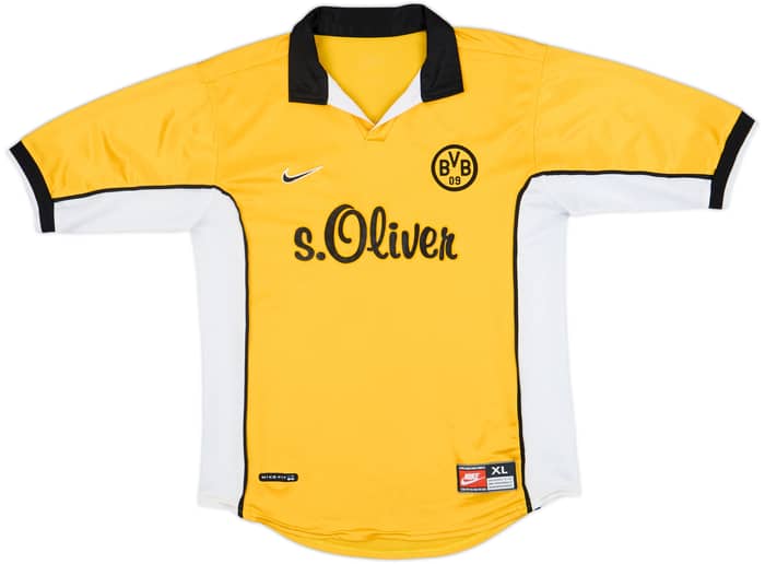1998-00 Borussia Dortmund Home Shirt - 5/10 - (XL.Boys)