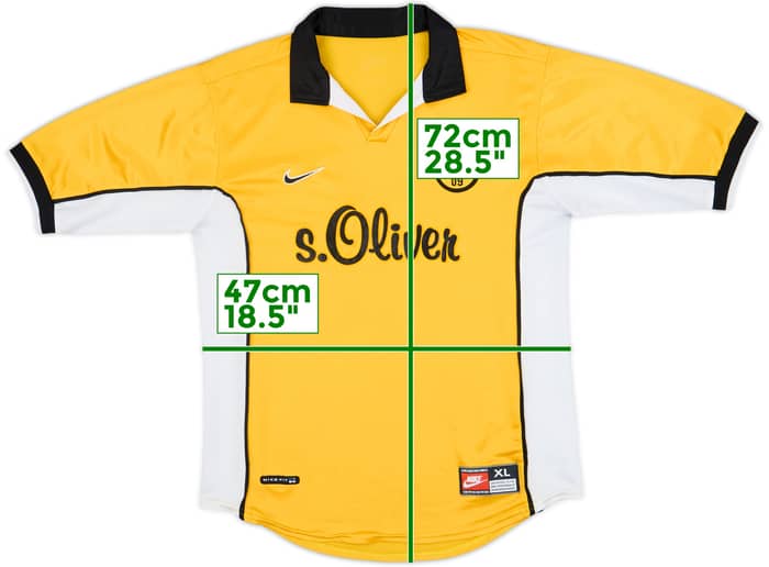 1998-00 Borussia Dortmund Home Shirt - 5/10 - (XL.Boys)