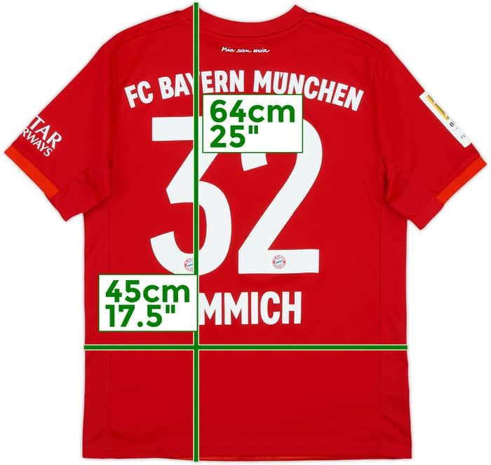 2019-20 Bayern Munich Home Shirt Kimmich #32 - 8/10 - (L.Boys)