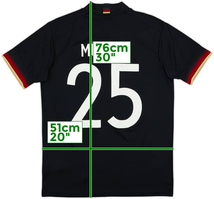 2020-21 Germany Away Shirt Muller #25 - 8/10 - (M)