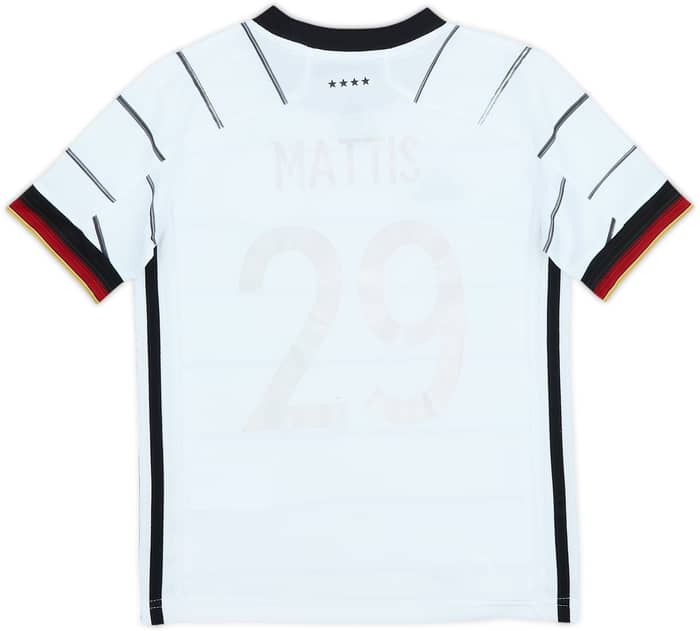 2020-21 Germany Home Shirt - 4/10 - (7-8 Years)