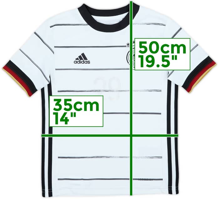 2020-21 Germany Home Shirt - 4/10 - (7-8 Years)