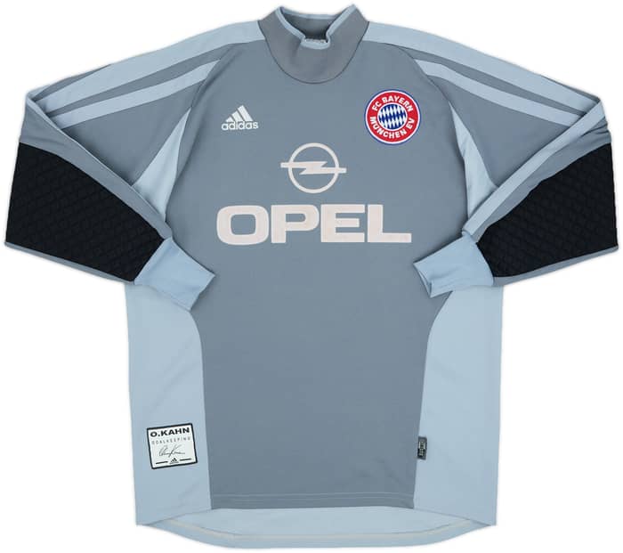 2001-02 Bayern Munich GK Shirt Kahn #1 - 8/10 - (S)