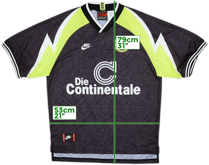 1995-96 Borussia Dortmund Away Shirt - 8/10 - (L)