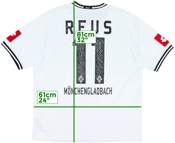 2010-11 Borussia Monchengladbach Home Shirt Reus #11 - 4/10 - (XL)