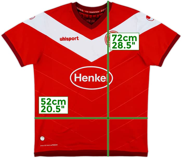 2018-19 Fortuna Dusseldorf Home Shirt - 6/10 - (L)