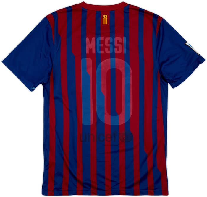 2011-12 Barcelona Home Shirt - 3/10 - (S)