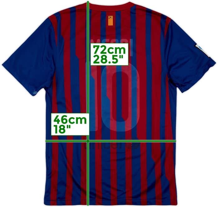 2011-12 Barcelona Home Shirt - 3/10 - (S)