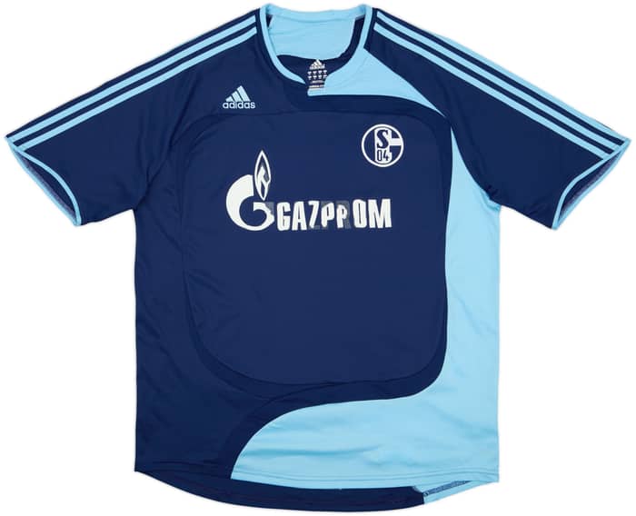 2007-08 Schalke European Home Shirt - 4/10 - (XL)