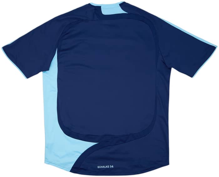 2007-08 Schalke European Home Shirt - 4/10 - (XL)