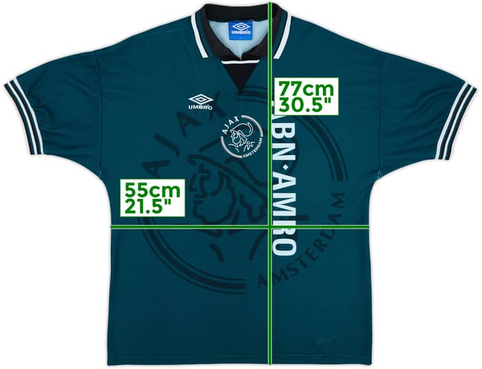 1995-96 Ajax Away Shirt - 7/10 - (L)