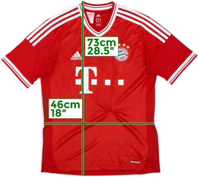 2013-14 Bayern Munich Home Shirt - 4/10 - (XL.Boys)