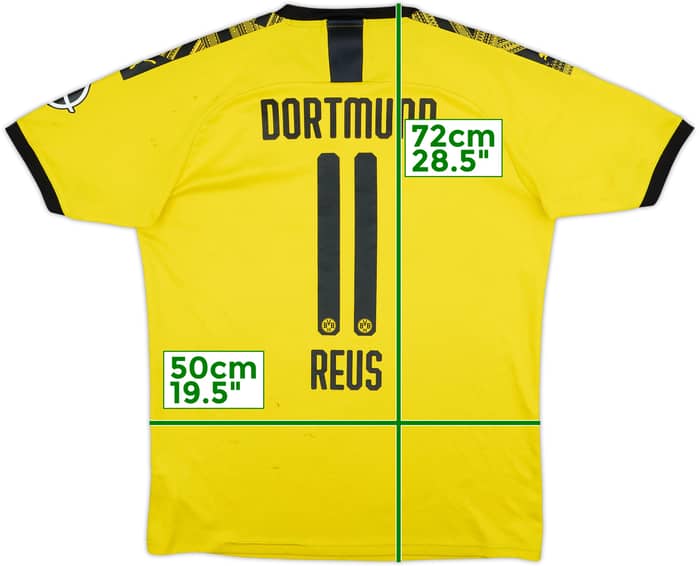 2019-20 Borussia Dortmund Home Shirt Reus #11 - 4/10 - (L)