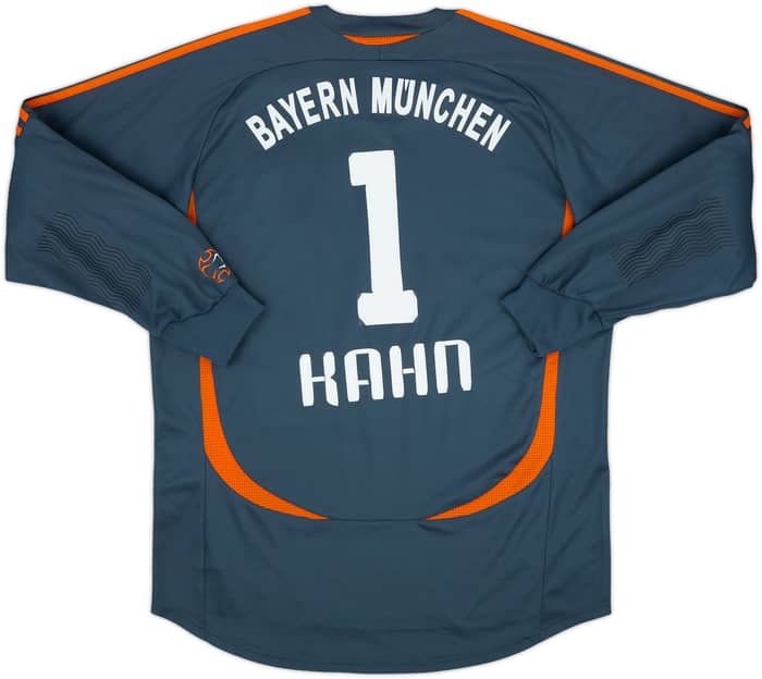 2006-07 Bayern Munich GK Shirt Kahn #1 - 5/10 - (L)