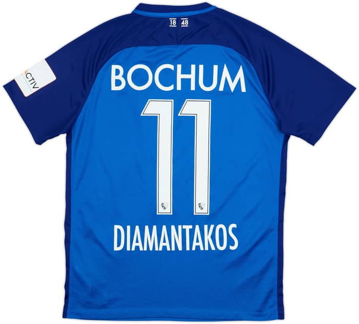 2017-18 VFL Bochum Home Shirt Diamantakos #11 - 8/10 - (L)
