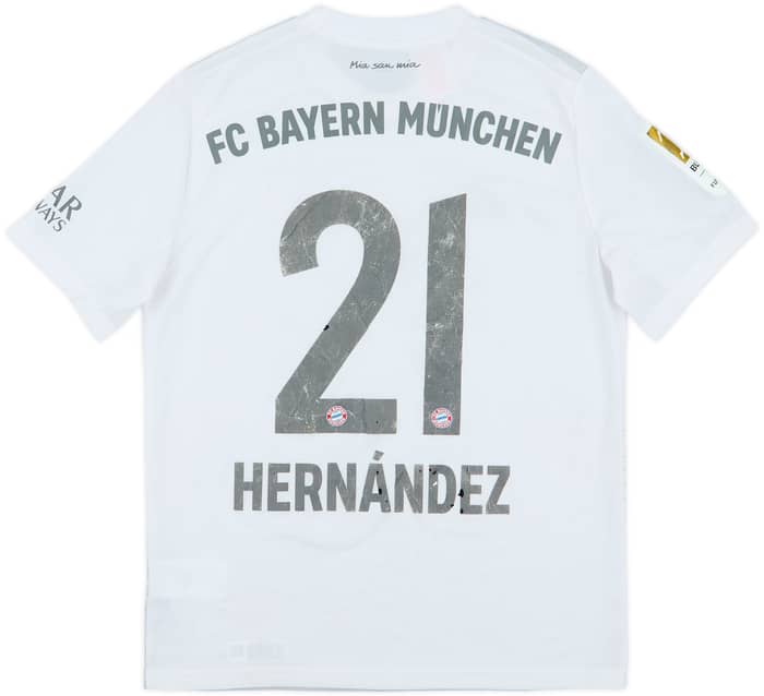 2019-20 Bayern Munich Away Shirt Hernandez #21 - 5/10 - (L.Boys)