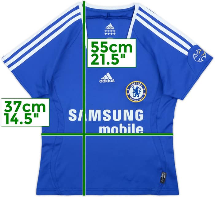 2006-08 Chelsea Home Shirt - 9/10 - (Women's S)