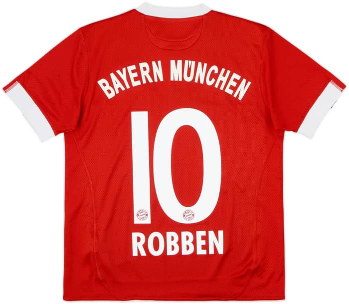 2009-10 Bayern Munich Home Shirt Robben #10 - 7/10 - (L.Boys)