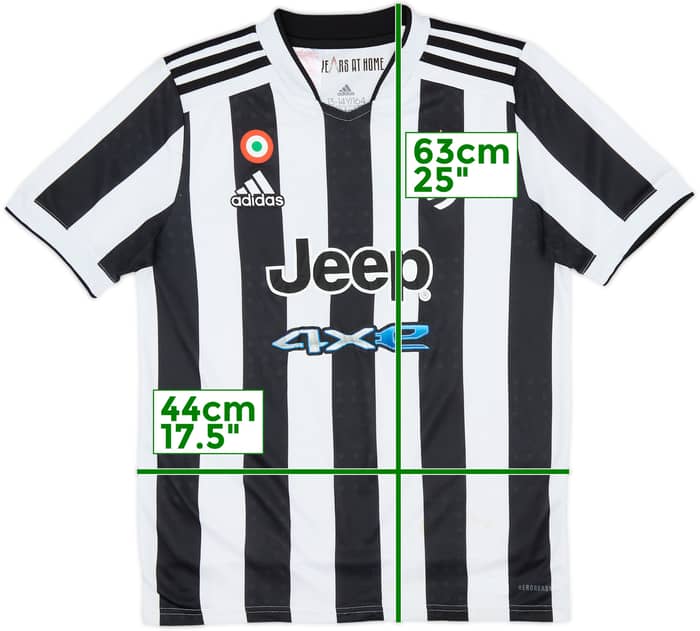 2021-22 Juventus Home Shirt - 5/10 - (L.Boys)