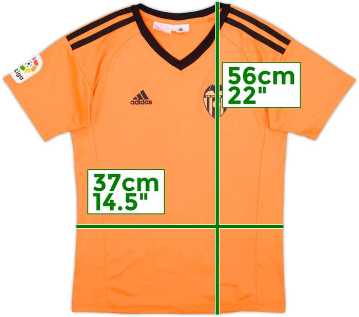 2016-17 Valencia Third Shirt - 8/10 - (M.Boys)