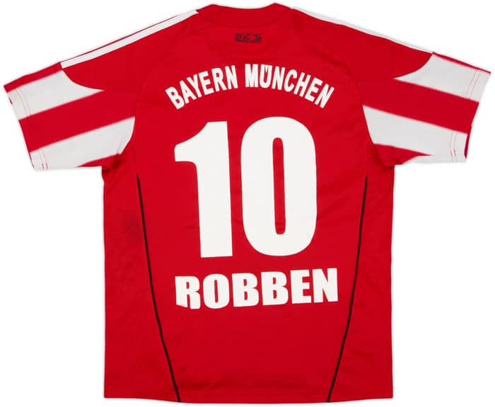 2010-11 Bayern Munich Home Shirt Robben #10 - 5/10 - (M.Boys)