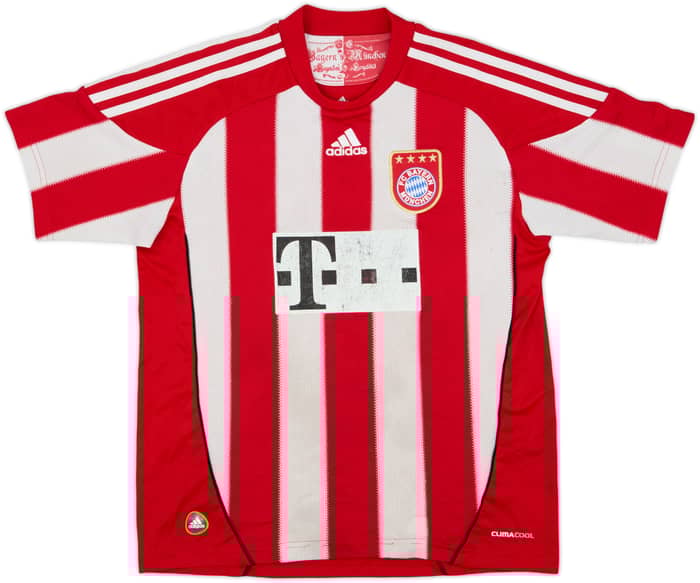 2010-11 Bayern Munich Home Shirt Robben #10 - 5/10 - (M.Boys)